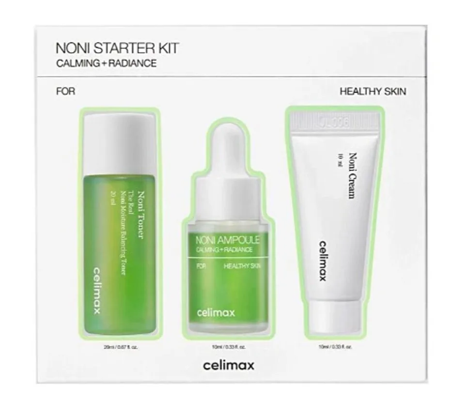 CELIMAX The Real Noni Starter Kit (сироватка/10мл+ тонер/20мл+крем/10мл) 10 мл