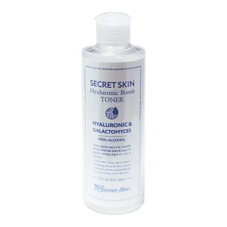 SecretSkin Гіалуроновий тонер для обличчя Secret Skin Hyaluronic Bomb Toner 250ml (Термін придатності: до 15.07.2024)