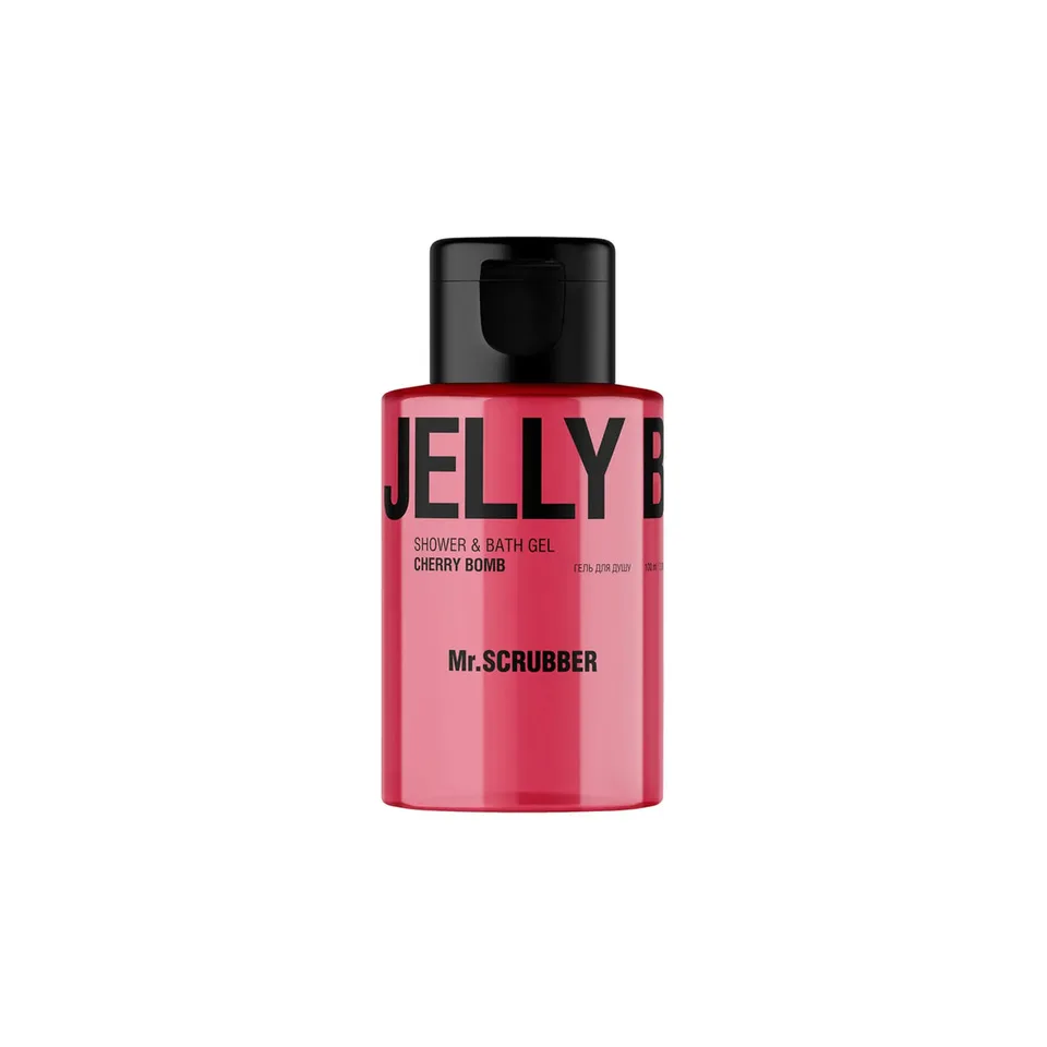 MR. SCRUBBER Гель для душу Jelly Bubbles Cherry Bomb 100 мл