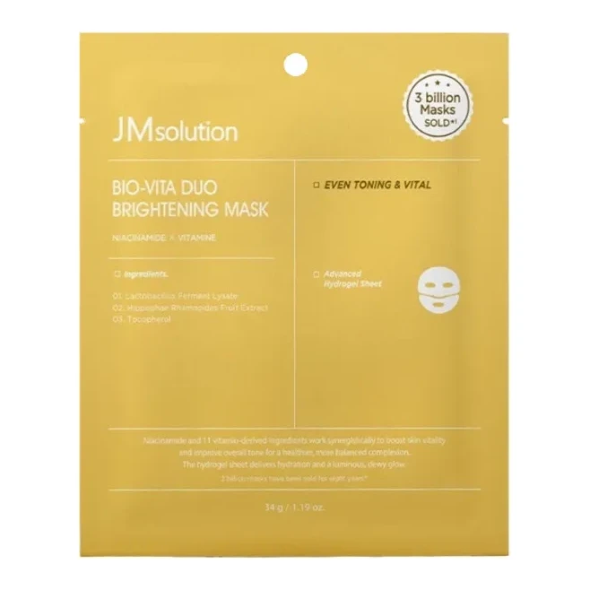 JM Solution BIO-VITA DUO BRIGHTENING MASK 34 г
