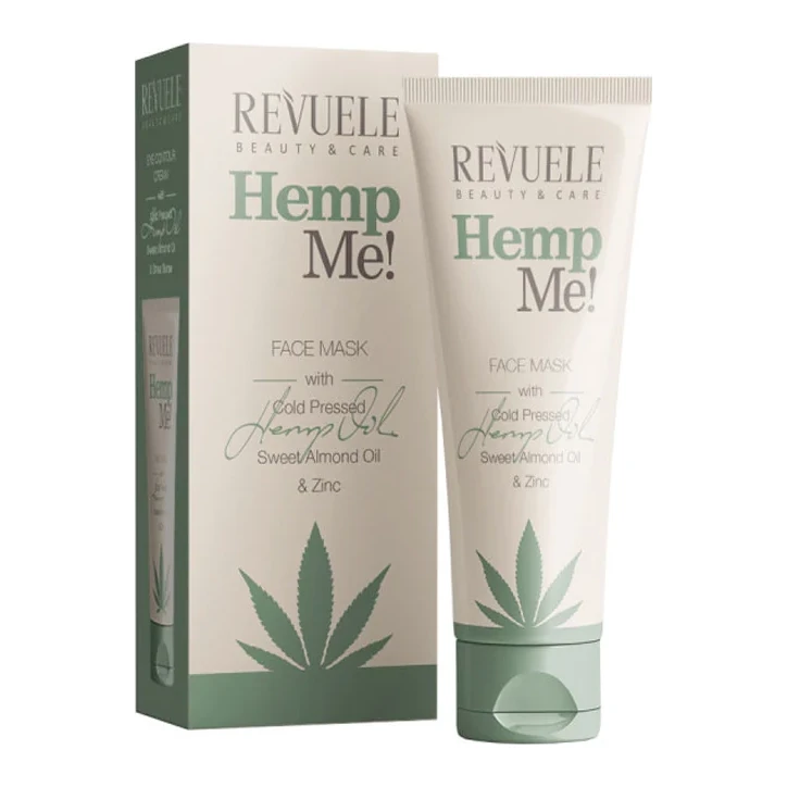 REVUELE Маска д/обл. очищаюча з коноплею HEMP ME!, 80 мл