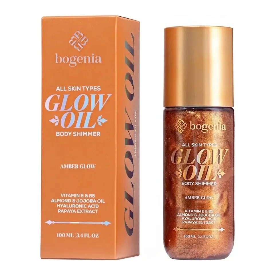 Bogenia Glow Oil Body Shimmer Amber Glow 100 мл