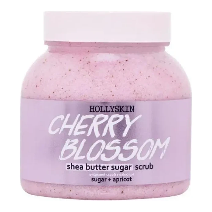 Hollyskin Shea Butter Sugar Scrub Cherry Blossom 300 мл