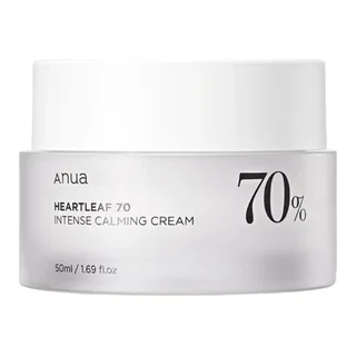 ANUA Заспокійливий крем для обличчя ANUA Heartleaf 70% Intense Calming Cream 50ml