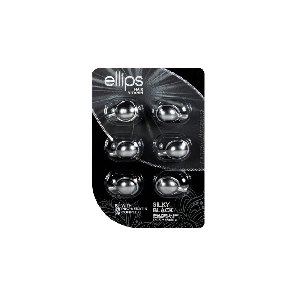 Ellips Вітаміни для волосся Silky Black