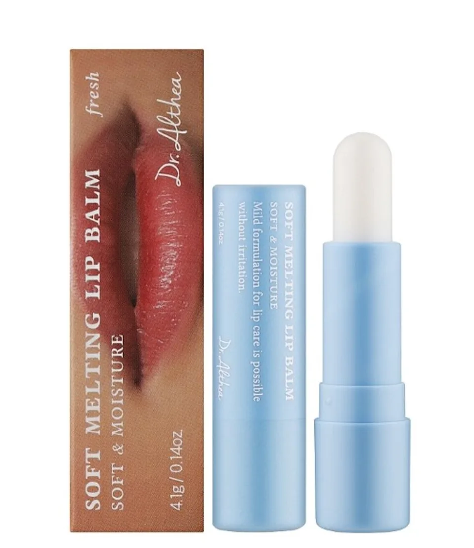 DR.ALTHEA Бальзам для губ м'який танучий веганський Soft Melting Vegan Lip Balm