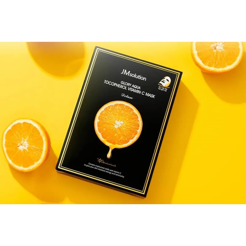 JM Solution GLORY AQUA TOCOPHEROL VITAMIN C MASK PLUS 30 мл