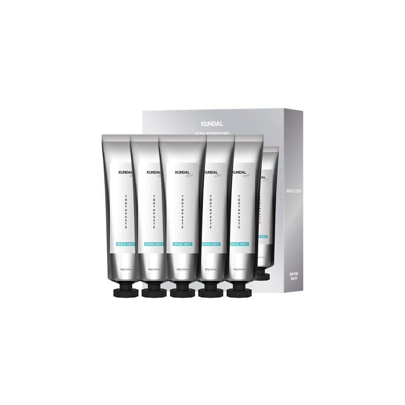 Kundal Pure Refreshing Whitening Toothpaste Spear Mint 150g*5 (набір 5шт) 150 г