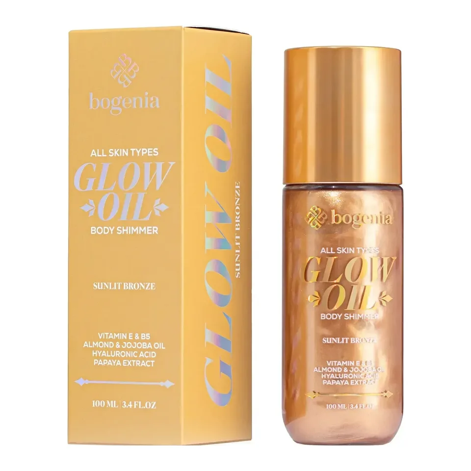 Bogenia Glow Oil Body Shimmer Sunlit Bronze 100 мл