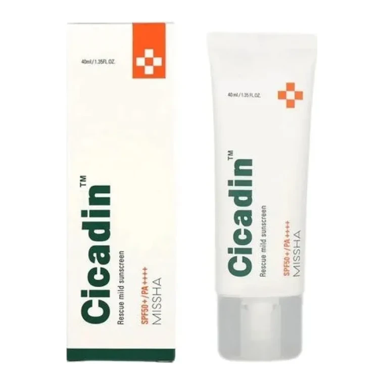 Missha Cicadin Rescue Mild Sunscreen SPF50+ PA+++ 40 мл