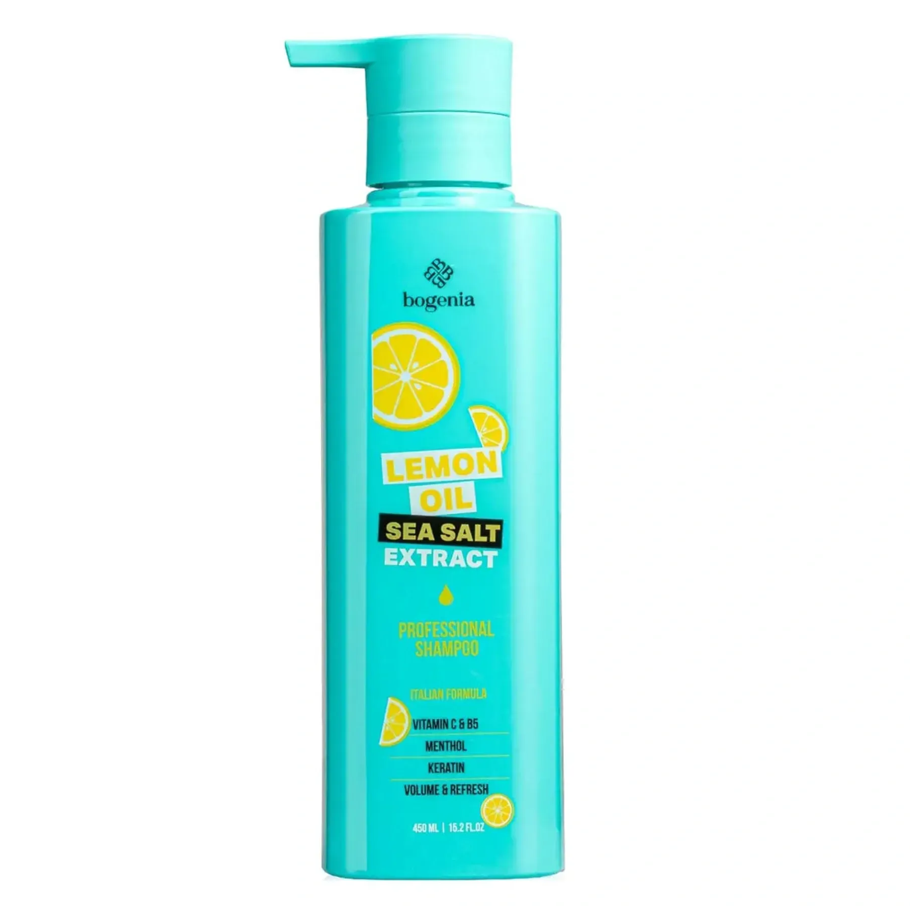 Bogenia Lemon Oil & Sea Salt Shampoo