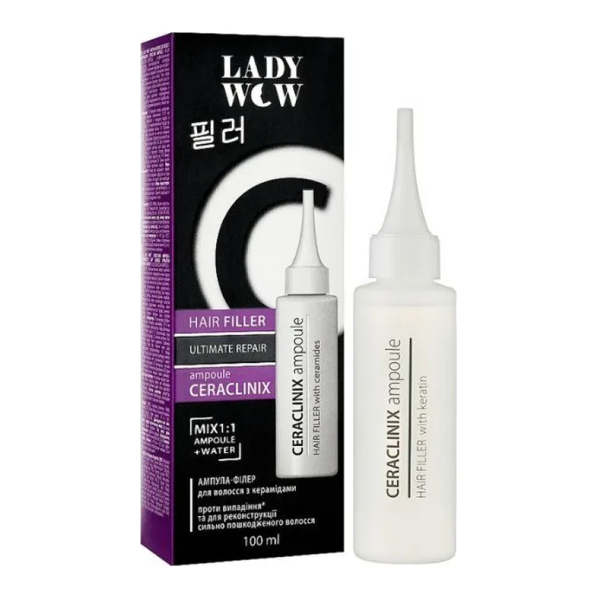 LADY WOW Hair Filler Ceraclinix Ampoule 100 мл