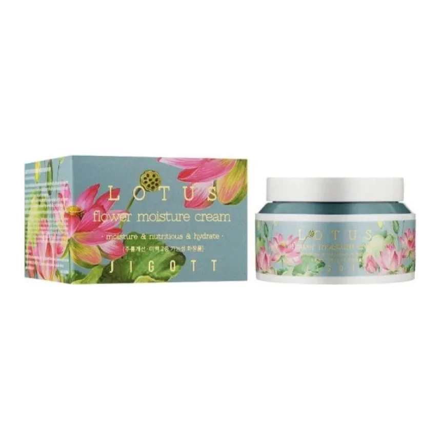 Jigott LOTUS FLOWER MOISTURE CREAM 100 мл