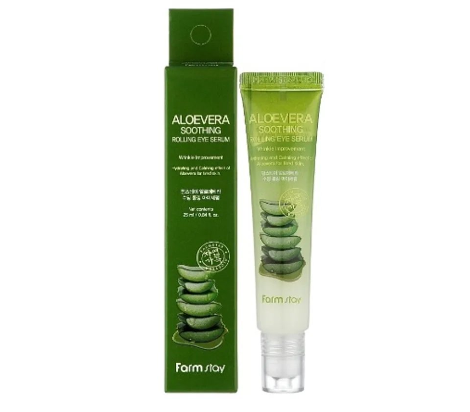 FarmStay Aloevera Soothing Rolling Eye Serum 25 мл
