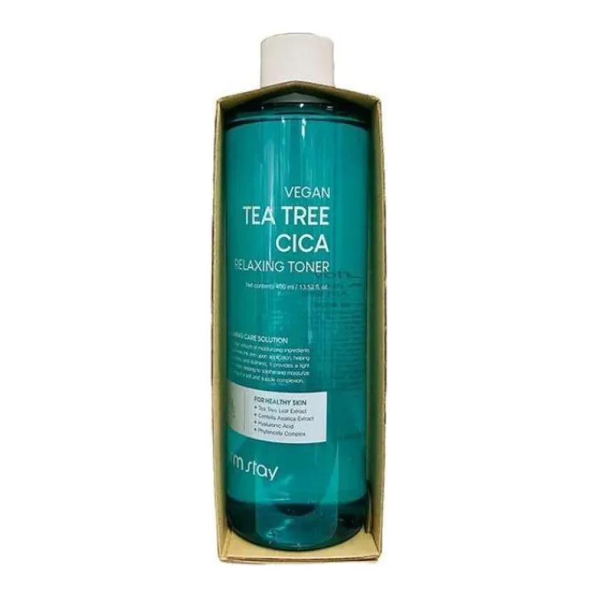 FarmStay Vegan Tea Tree Cica Relaxing Toner 400 мл