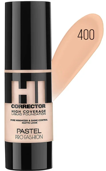 PASTEL Тональна основа PASTEL PROFASHION з високим ступенем покриття тон 400