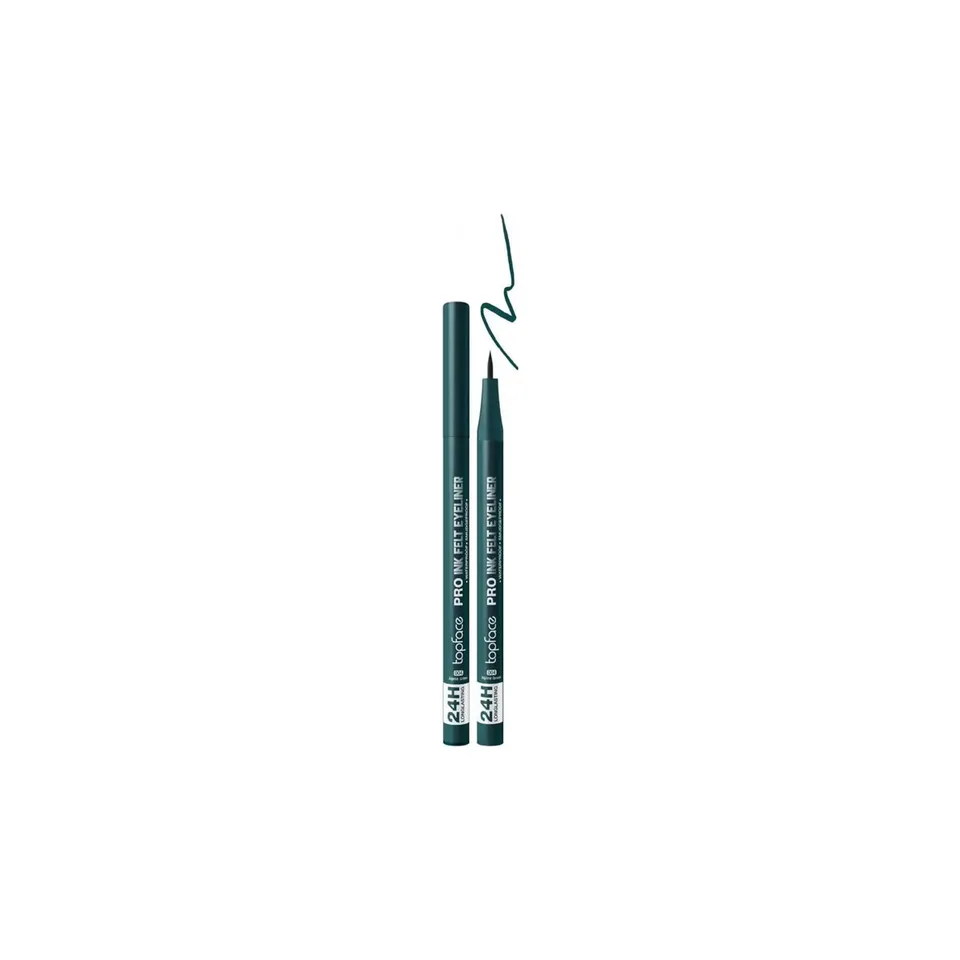 Topface Підводка-фломастер для очей Pro Ink Felt Eyeliner №03 Nautical Blue