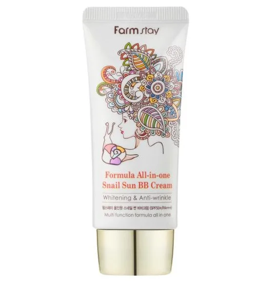FarmStay All-in One Snail Sun BB Cream 50 г