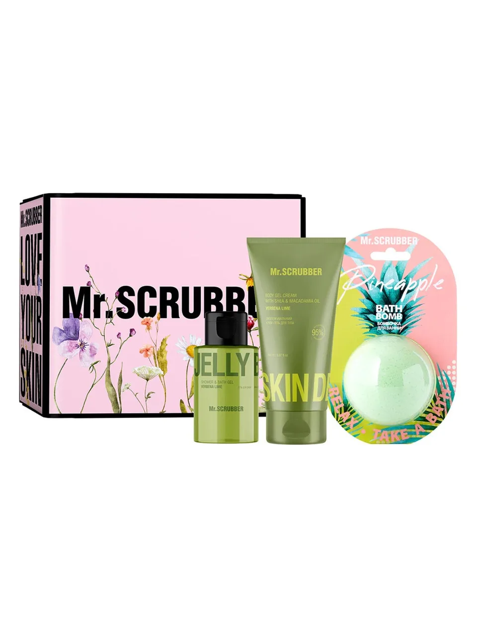 MR. SCRUBBER Подарунковий набір Tropical Lime