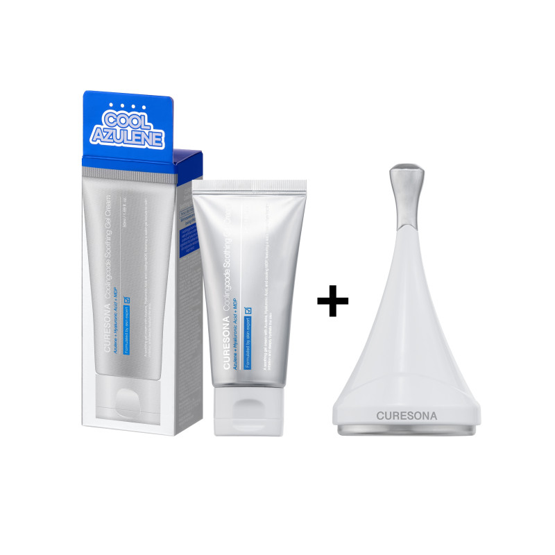 Curesona Coolingcode Soothing Gel Cream 50ml & Derma Cooler 50 мл