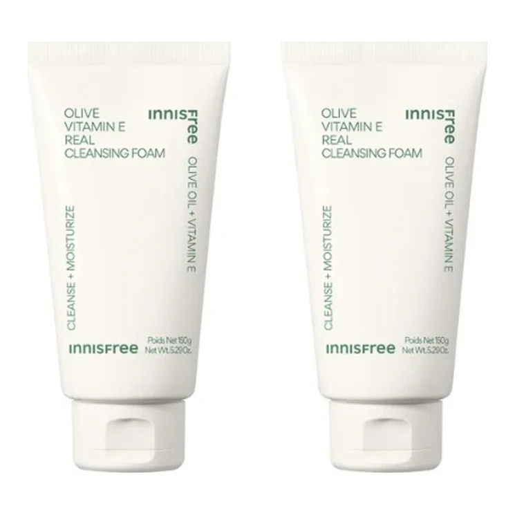 INNISFREE Olive Vitamin E Real Cleansing Foam 150 г