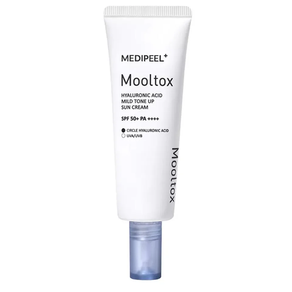 Medi-Peel Hyaluronic Acid Aqua Mooltox Mild Tone Up Sun Cream SPF 50+ 50ml (до 05.07.2027р) 50 мл
