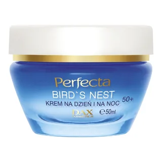 Perfecta Крем для обличчя проти зморшок для віку 50+ PERFECTA Bird's Nest Cream Day and Night 50+ 50ml