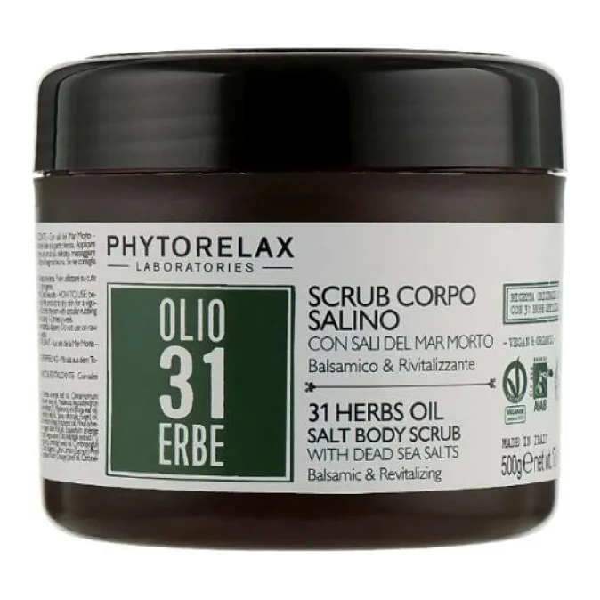 Phytorelax Laboratories 31 Herbs Oil Salt Body Scrub 500 мл