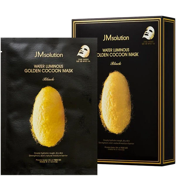JM Solution Тканинна маска для обличчя з золотим коконом JMSOLUTION WATER LUMINOUS GOLDEN COCOON MASK PLUS
