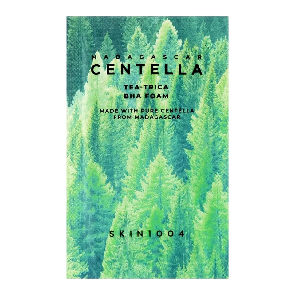 SKIN1004 Madagascar Centella Tea-Trica BHA Foam (Sachet) 1,5 мл