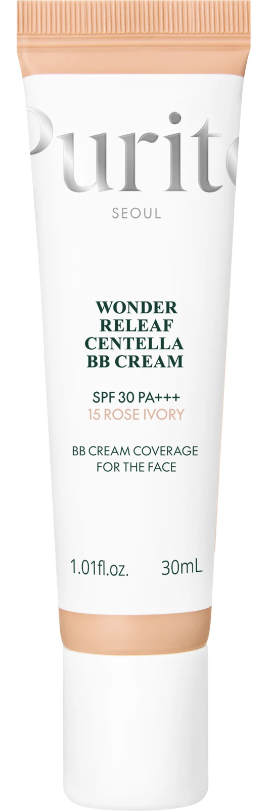 PURITO ВВ крем з екстрактом центелли PURITO WONDER RELEAF CENTELLA BB Cream #15 Rose Ivory