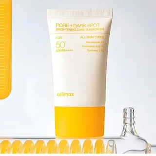 CELIMAX Pore+Dark Spot Brightening Care Sunscreen SPF 50+ PA++++ 50 мл