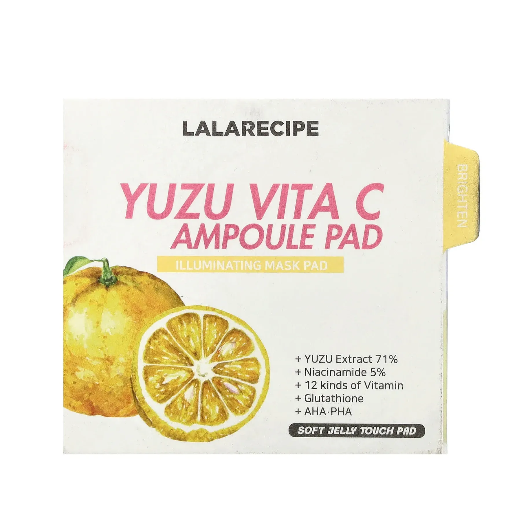Lalarecipe Yuzu Vita C Ampoule Pad