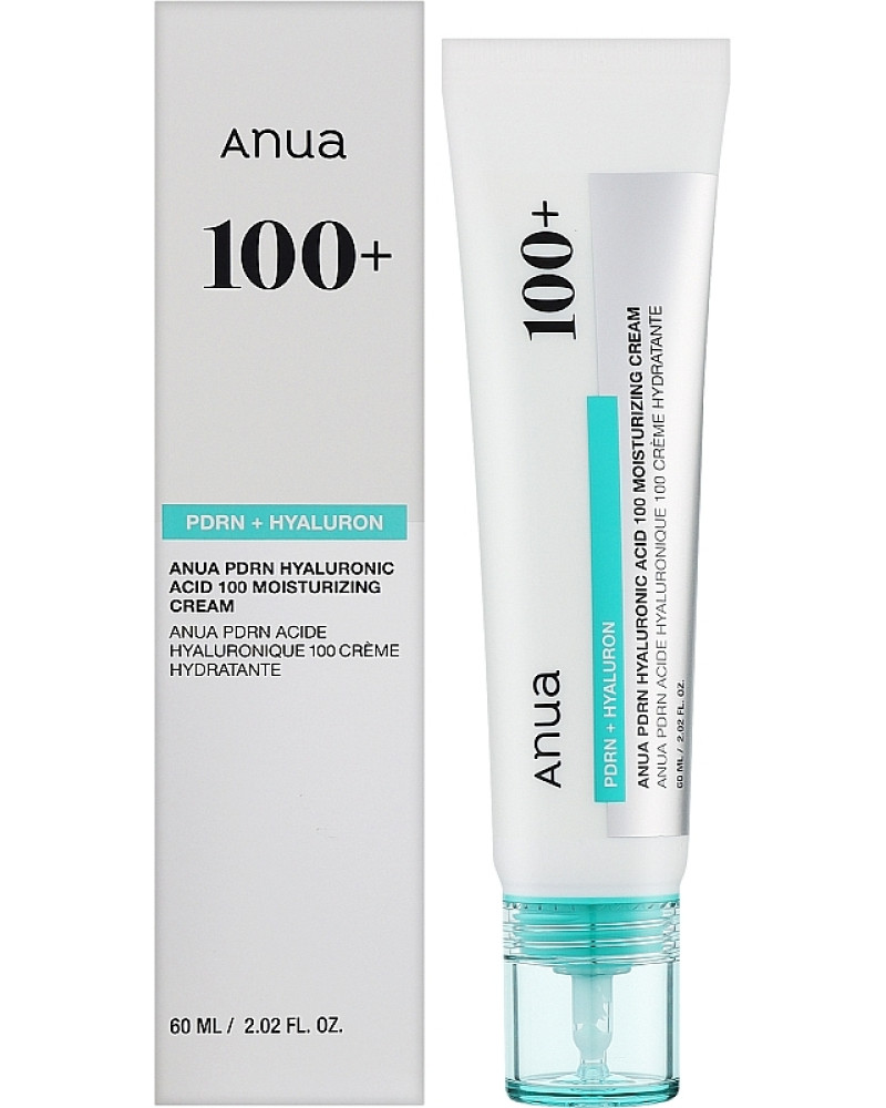 ANUA PDRN Hyaluronic Acid 100 Moisture Cream 60 мл