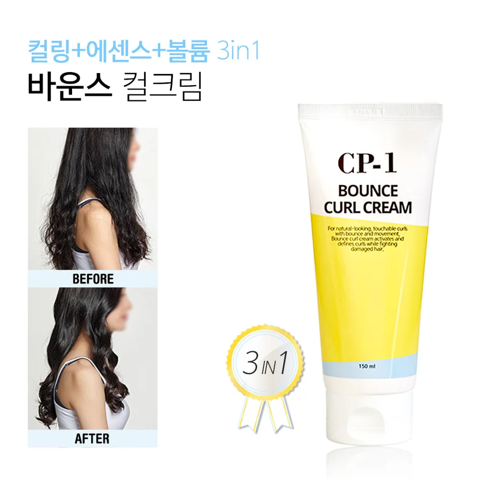 Esthetic House Маска крем для пошкодженого та кучерявого волосся CP-1 Bounce Curl Cream, 150 мл