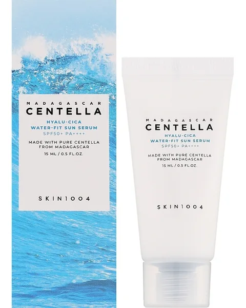 SKIN1004 Крем сонцезахисний SKIN 1004 Madagascar Centella Hyalu-Cica Water-Fit Sun Serum SPF50+ PA++++