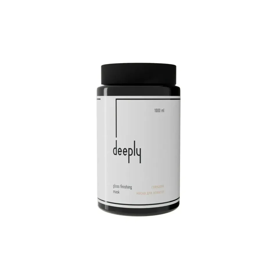 Deeply Глянцева маска для волосся Deeply Gloss Finishing 1000 мл