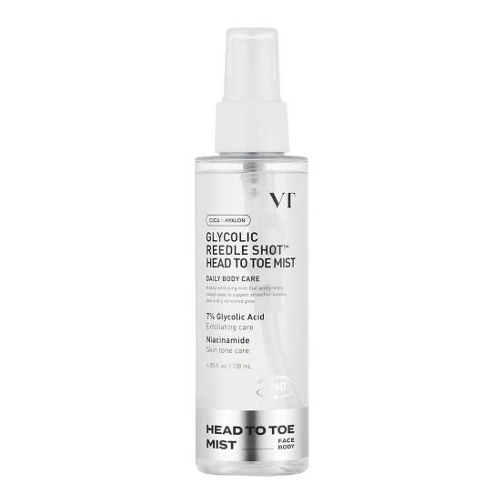 VT Cosmetics Glycolic Reedle Shot Head Toe Mist 120 мл