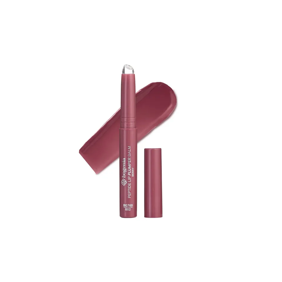 Bogenia Помада для губ Peptide Lip Plumper Balm Mauve №2 Berry