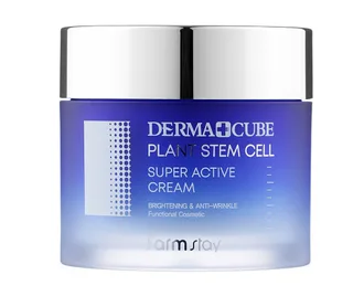 FarmStay Derma Cube Plant Stem Cell Super Active Cream 80 мл
