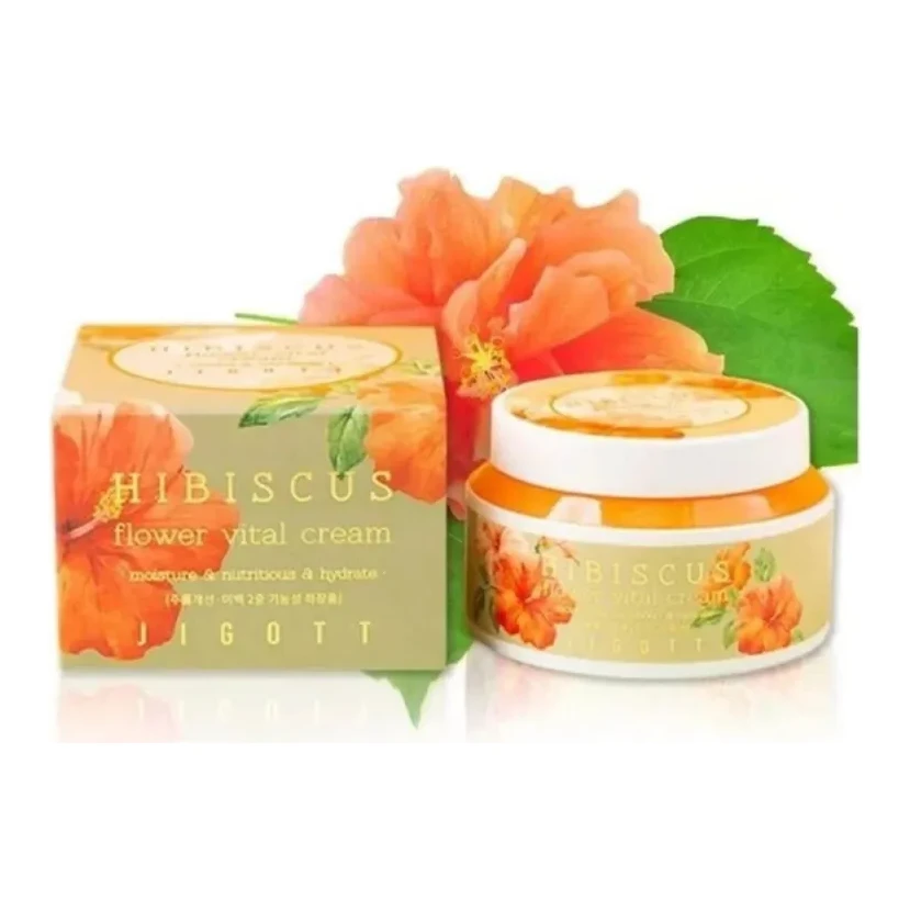Jigott HIBISCUS FLOWER VITAL CREAM 100 мл