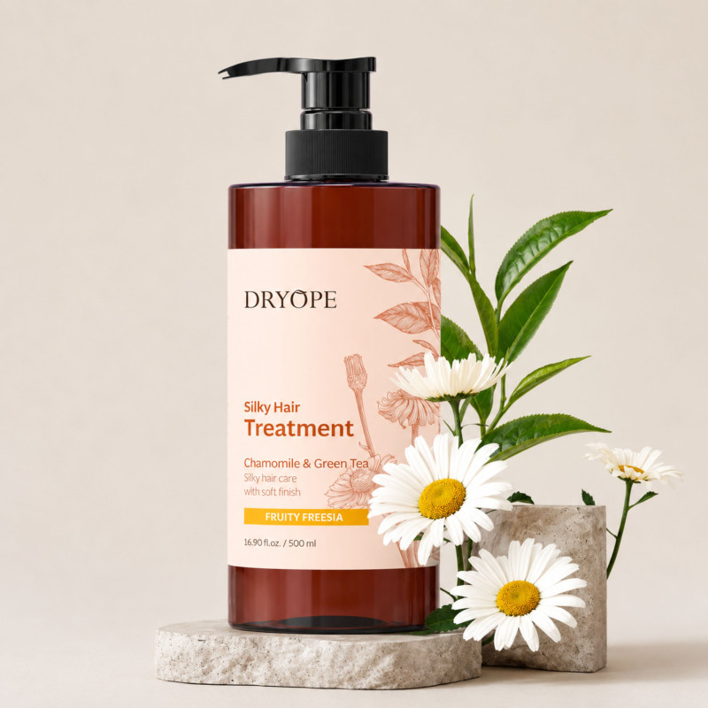 Dryope Chamomile & Green Tea Silky Hair Treat