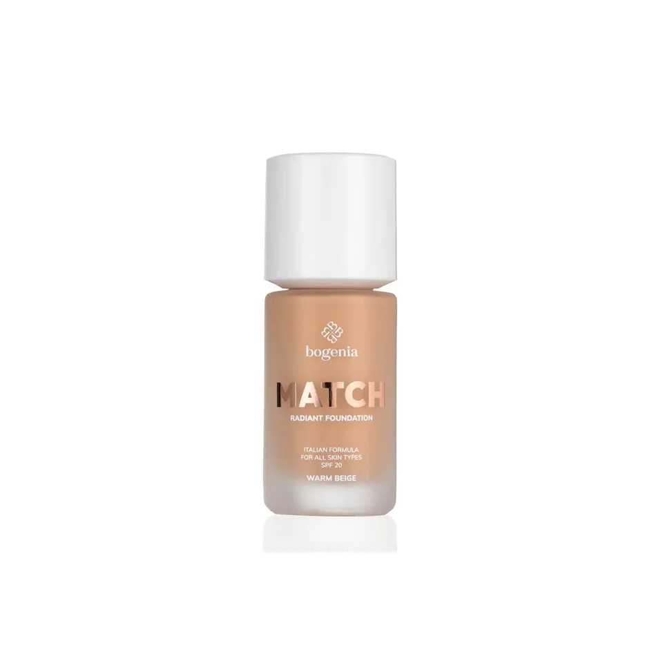 Bogenia Тональний крем MATCH Foundation №5 Warm Beige
