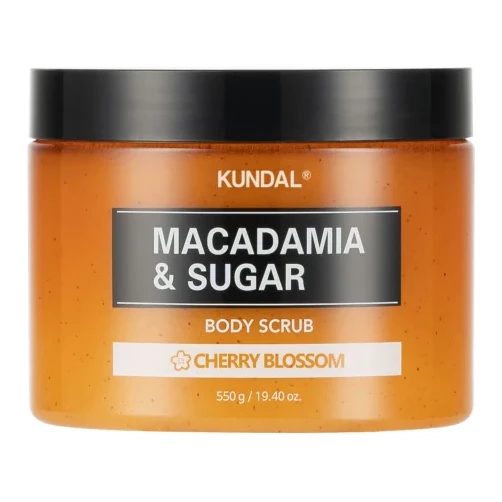 Kundal Macadamia & Sugar Body Scrub Cherry Blossom 550gr 550 г