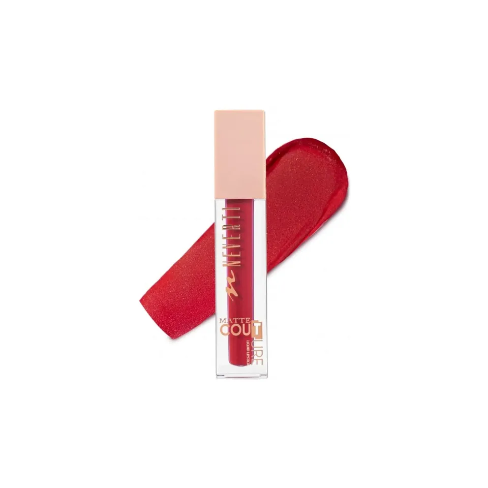 Neverti Рiдка помада для губ Matte Couture Liquid №10 Tango Red