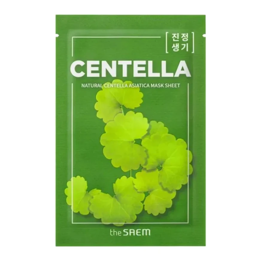 THE SAEM Natural Centella Asiatica Mask Sheet 21 мл