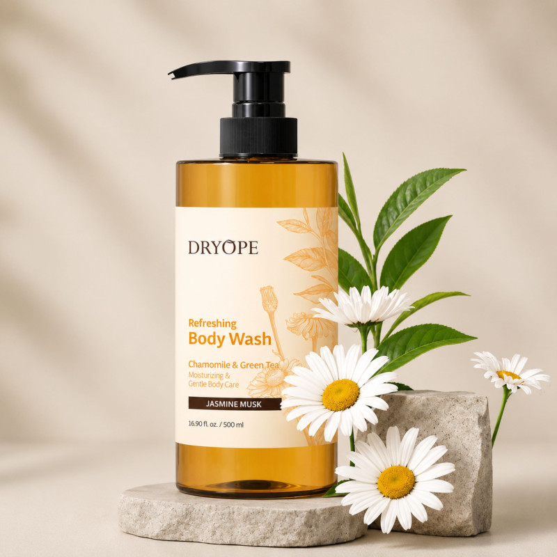 Dryope Chamomile & Green Tea Refreshing Body Wash Jasmine