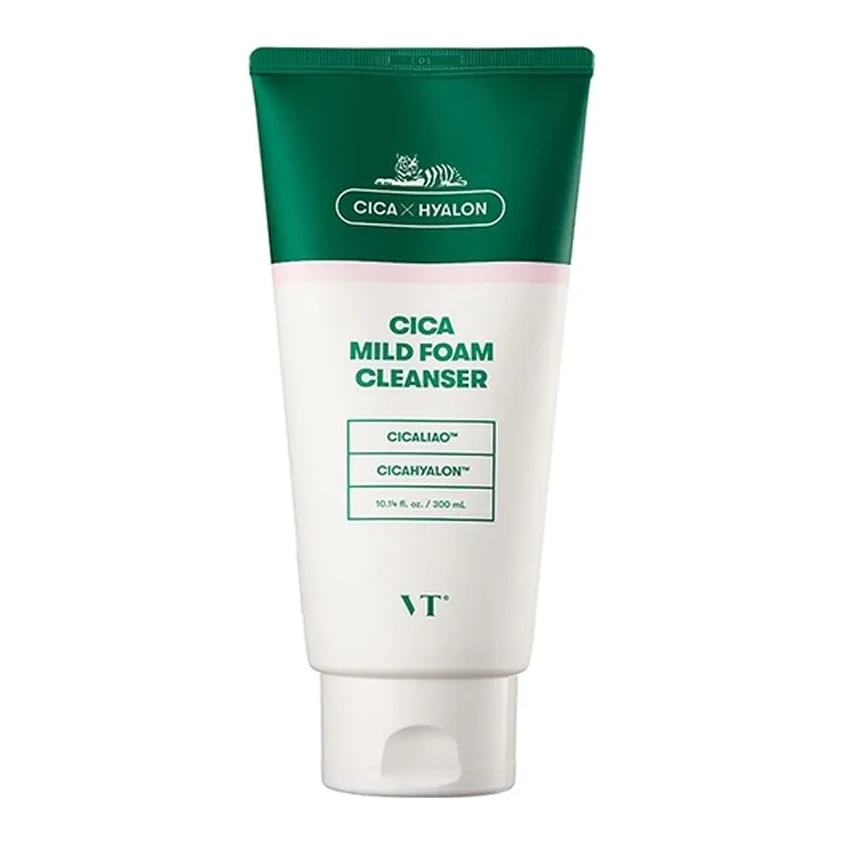 VT Cosmetics VT Cica Mild Foam Cleanser 300 мл
