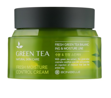 Enough Bonibelle Green Tea Fresh Moisture Control Cream 80 мл