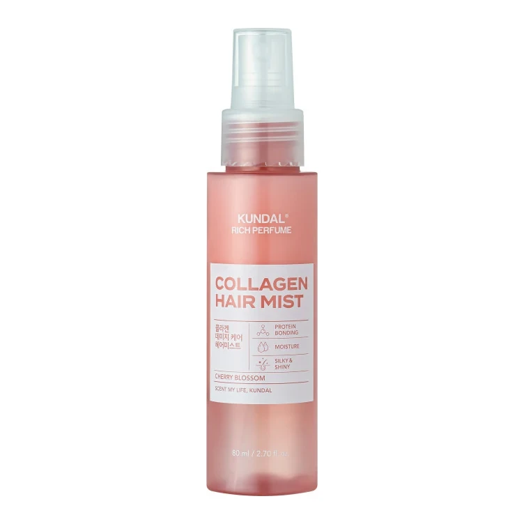 Kundal Rich Perfume Collagen Hair Mist Cherry Blossom 80 мл